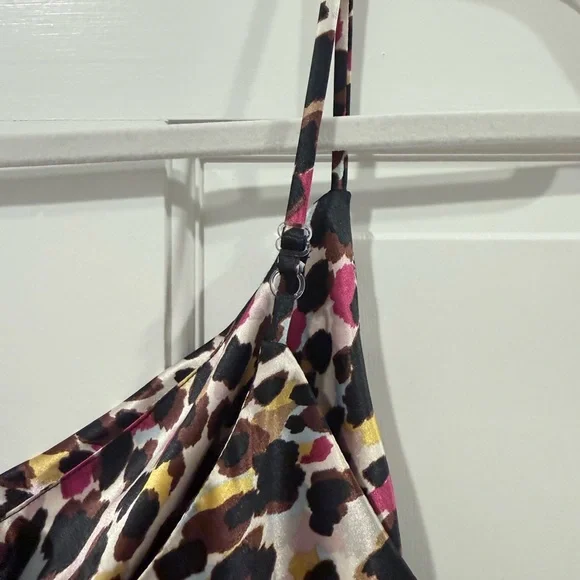 Emma & Michele Multicolor Leopard Slip Dress - Size S - Picture 3 of 8